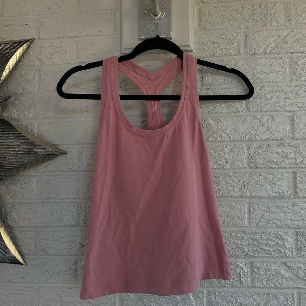 Lululemon Athletica Soft Pink Tank Top